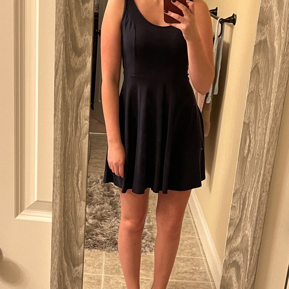 Navy Sun Dress